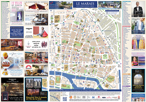 PARIS MARAIS MAP BY PARISMARAIS.COM