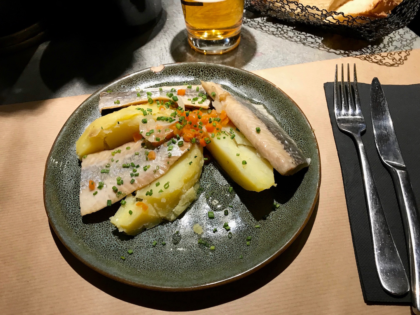 Lunch in Mariage Frères, Le Marais 